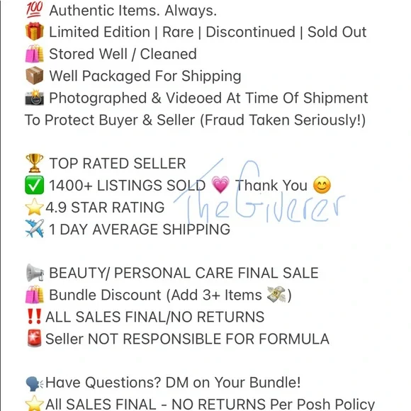 ๐ถ Oversized Gold Frame Glasses ๐ถ - Picture 10 of 12